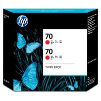 HP 70 Red Dual Pack