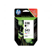 HP 338/343 Combo Pack