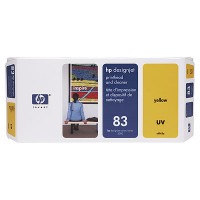 HP 83 Yellow UV Printhead & Printhead Cleaner