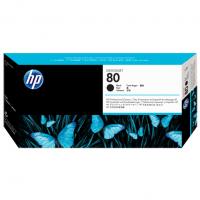 HP 80 Black Printhead and Cleaner